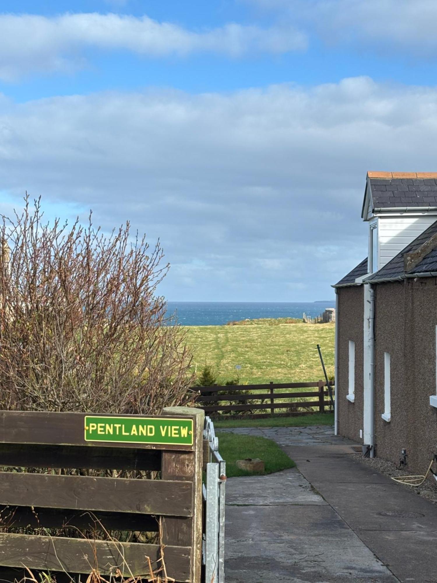 Ferienwohnung Pentland View Croft With A Sea View Melvich Exterior foto
